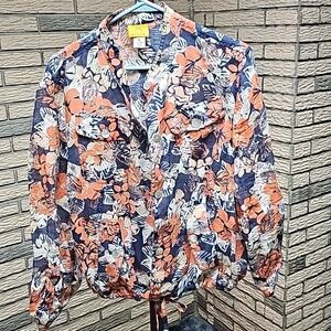 Ruby Rd Ladies Over Shirt Sz 18 Like New Condition